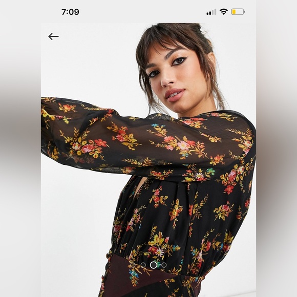 Asos Midi Dress - Picture 2 of 7